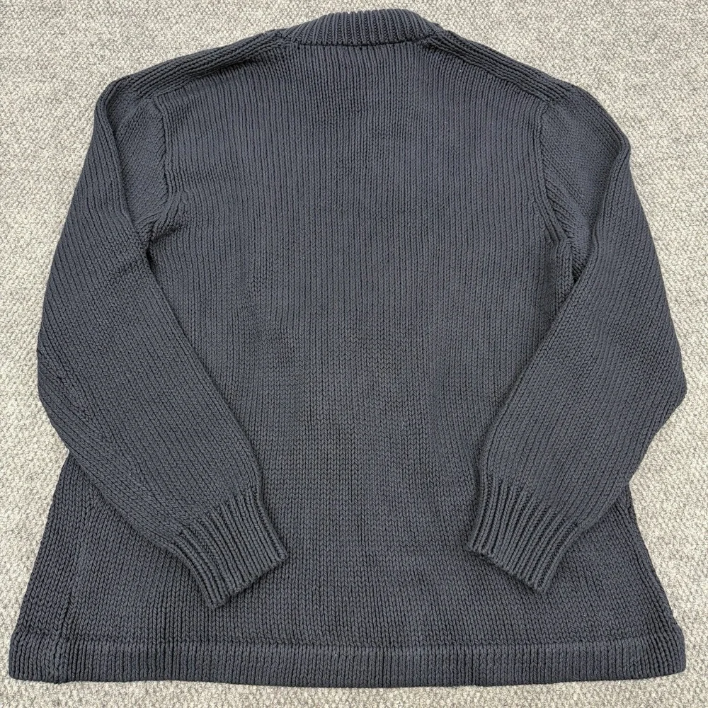 Polo Ralph Lauren Men's XXL Navy Blue Shawl Collar Toggle Cardigan Knit Sweater